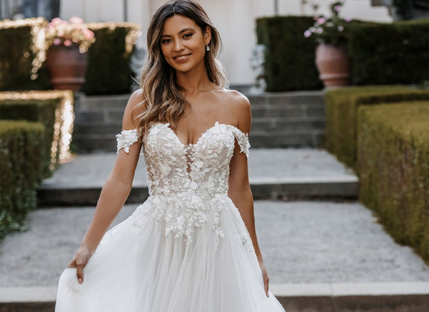 off the peg wedding dresses near me