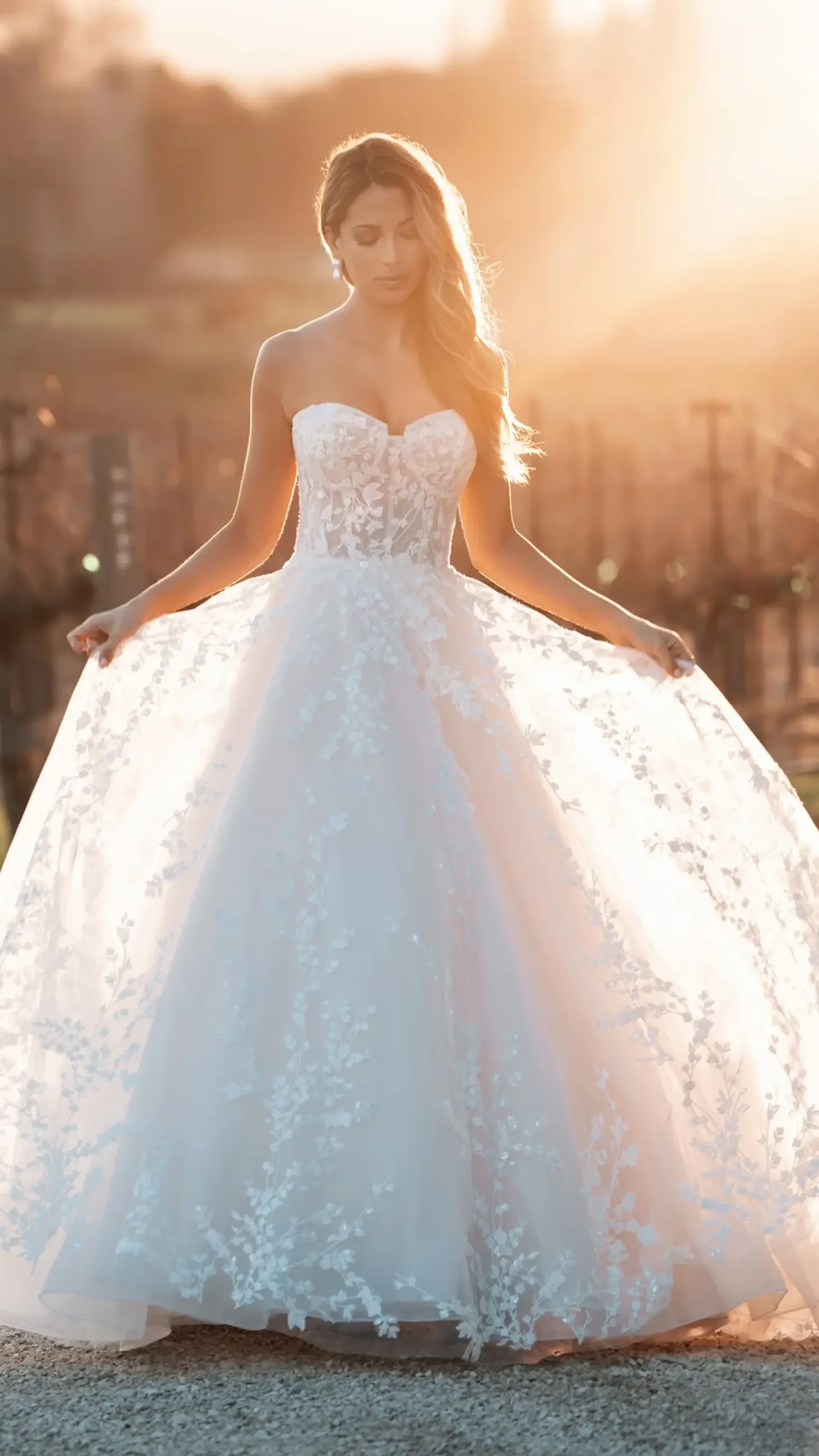How to Choose Between Ivory, White, and Champagne: Your Guide to Wedding Dress Hues Image