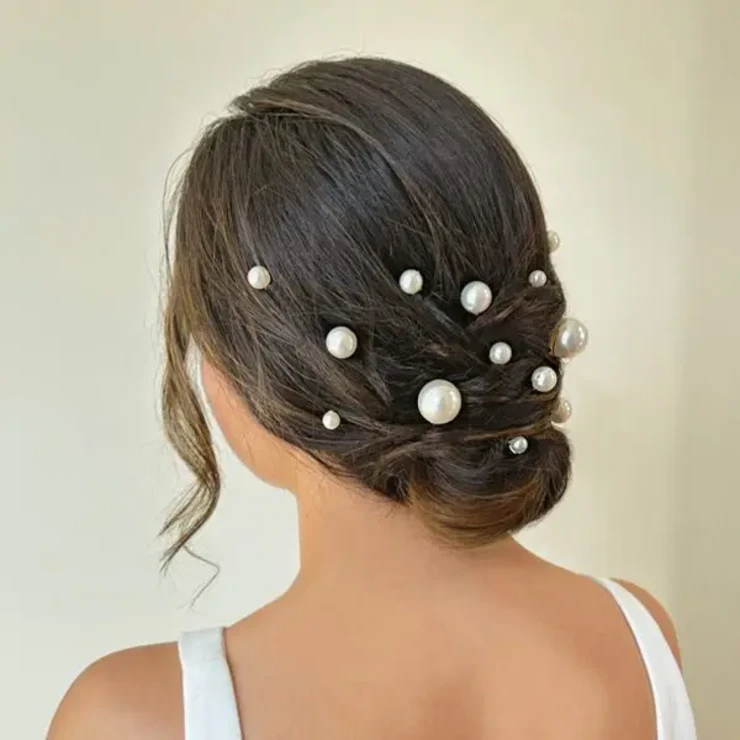 Ivory & co #Pearl hairpin set Default Thumbnail Image