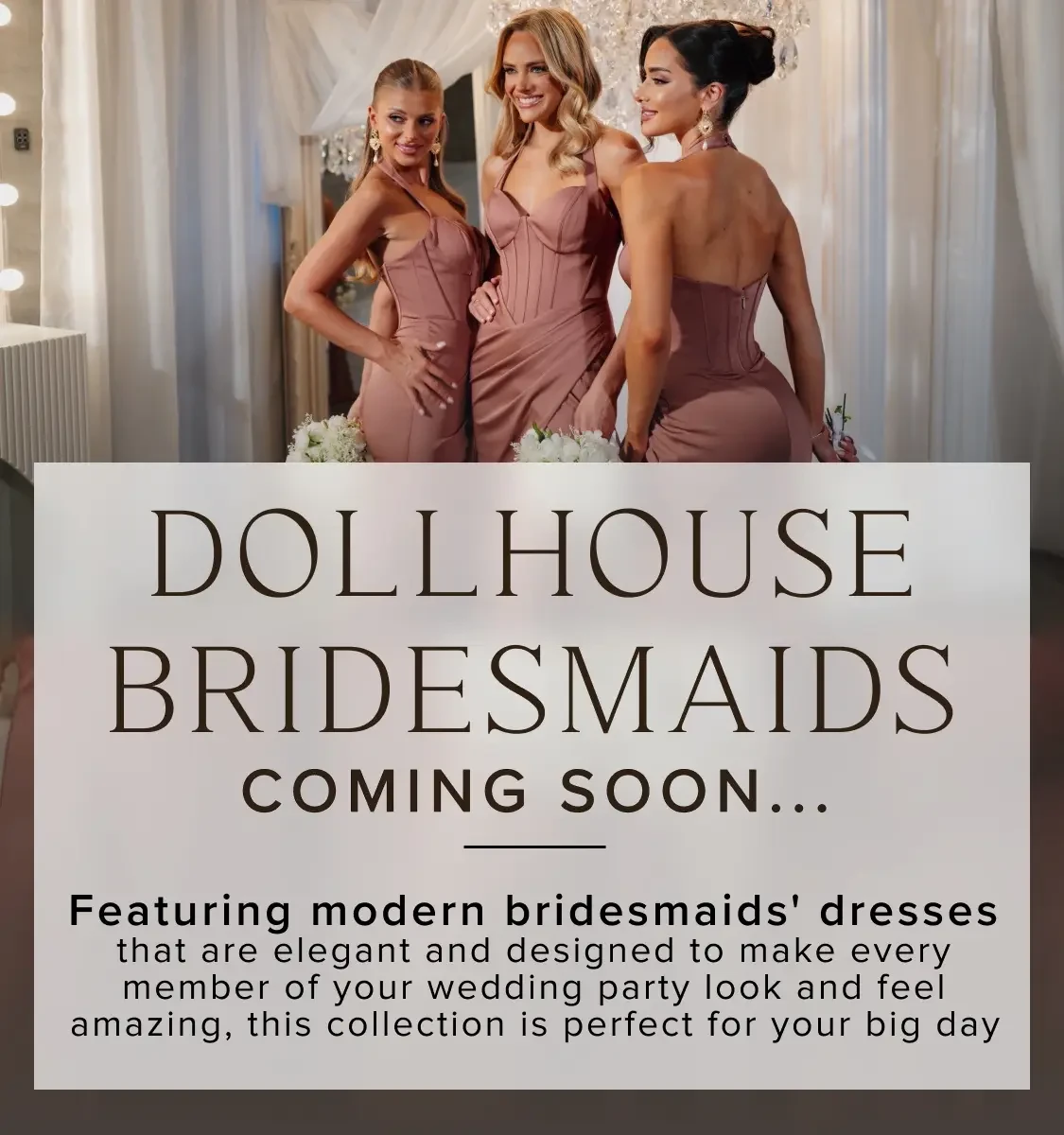 Dollhouse Bridesmaids Mobile Banner